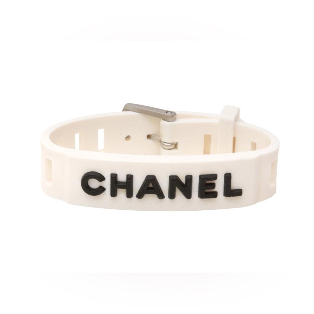 AUTH Chanel CC Logo Bracelet